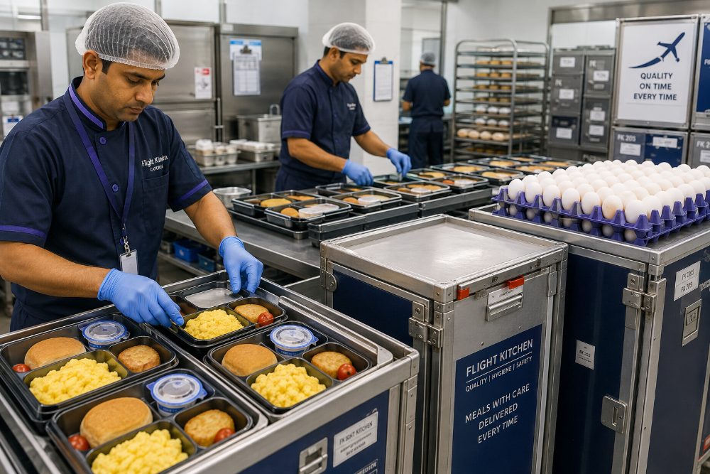 Airline or offshore catering operation