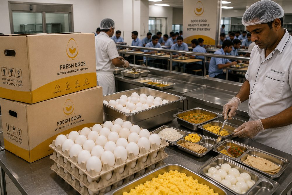Institutional catering kitchen